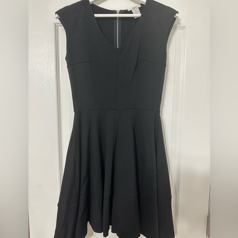 BarIII A-line dress. Size medium. Black.